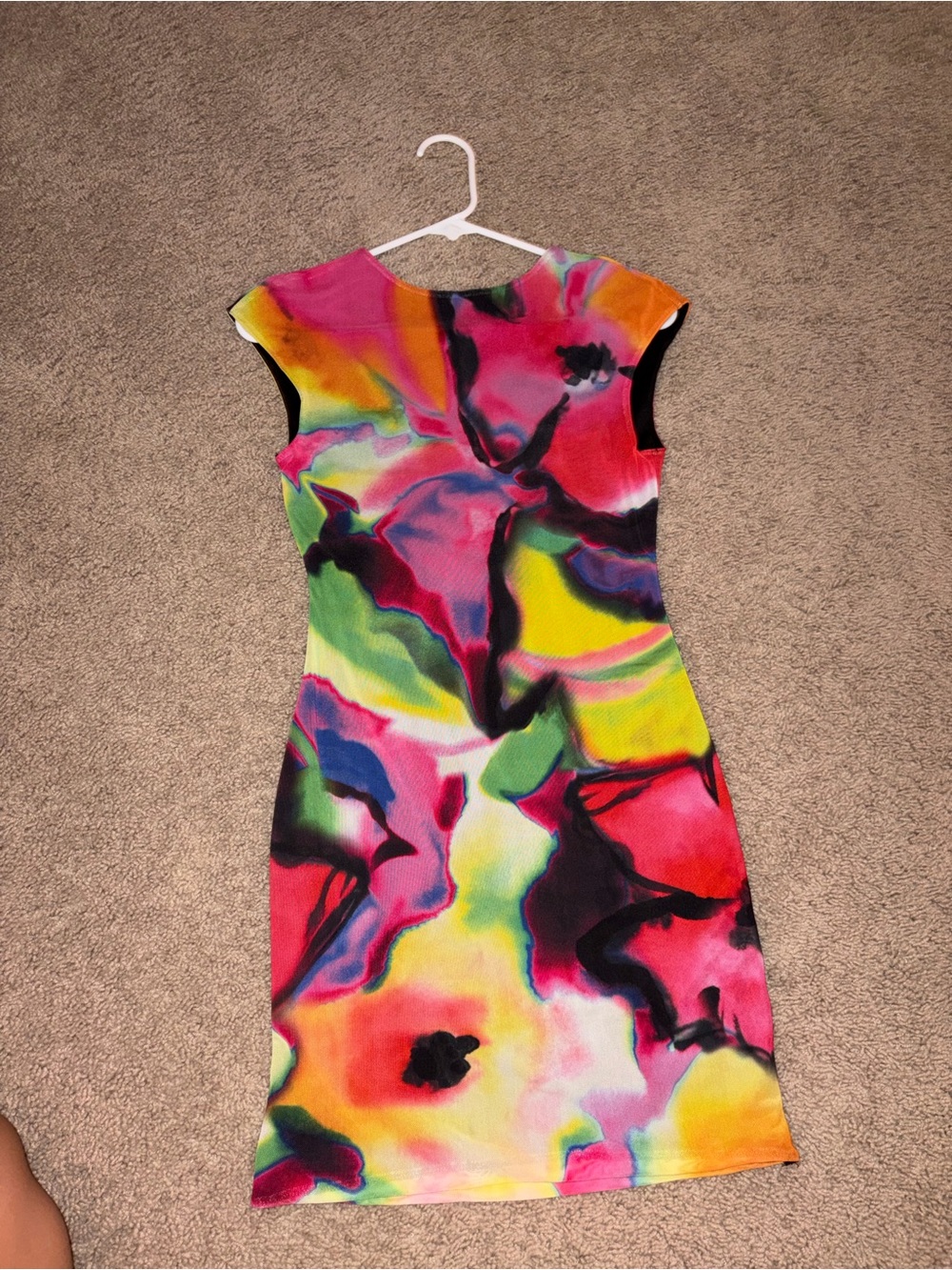 AFRM Mini Abstract Dress